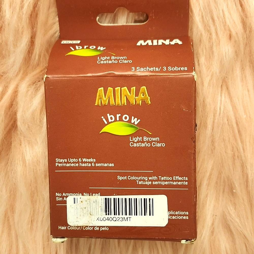 Brand New MINA IBROW SPOT COLORING W/TATTOO EFFECTS  FOR EYEBROWS